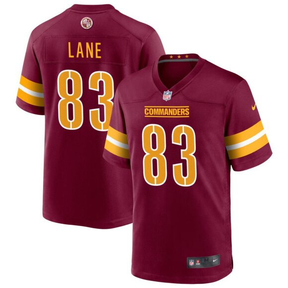 Mens Youths Kids Womens Jaylin Lane Burgundy Stitched Jersey